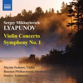 Maxim Fedotov, Russian Philharmonic Orchestra, Dmitry Yablonsky - Lyapunov: Violin Concerto/Symphony No.1 (CD)