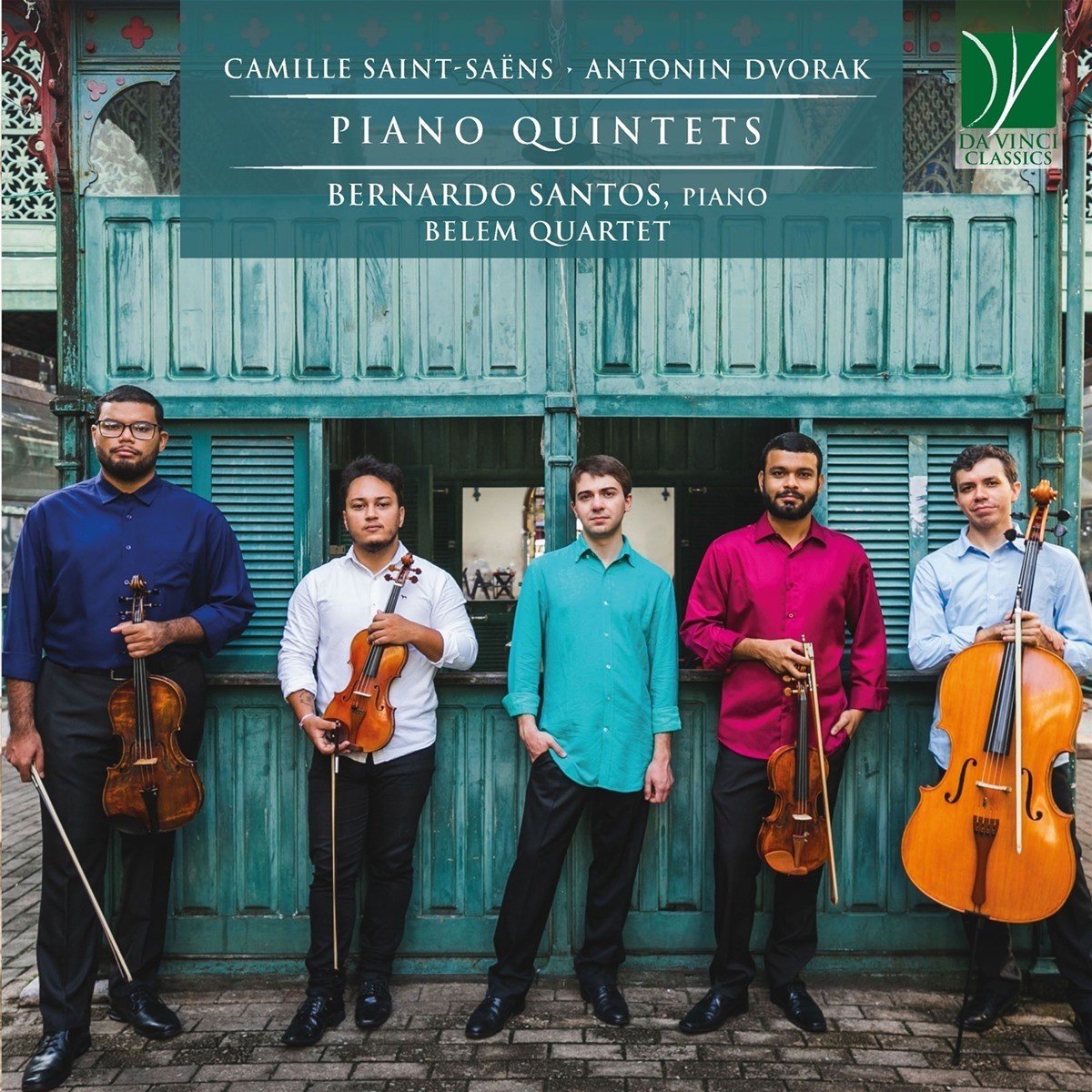 Bernardo Santos & Belem Quartet - Saint-Saëns, Dvořák: Piano Quintets (CD)