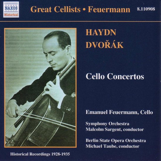 Emanuel Feuermann - Cello Concertos (CD) - Emanuel Feuermann