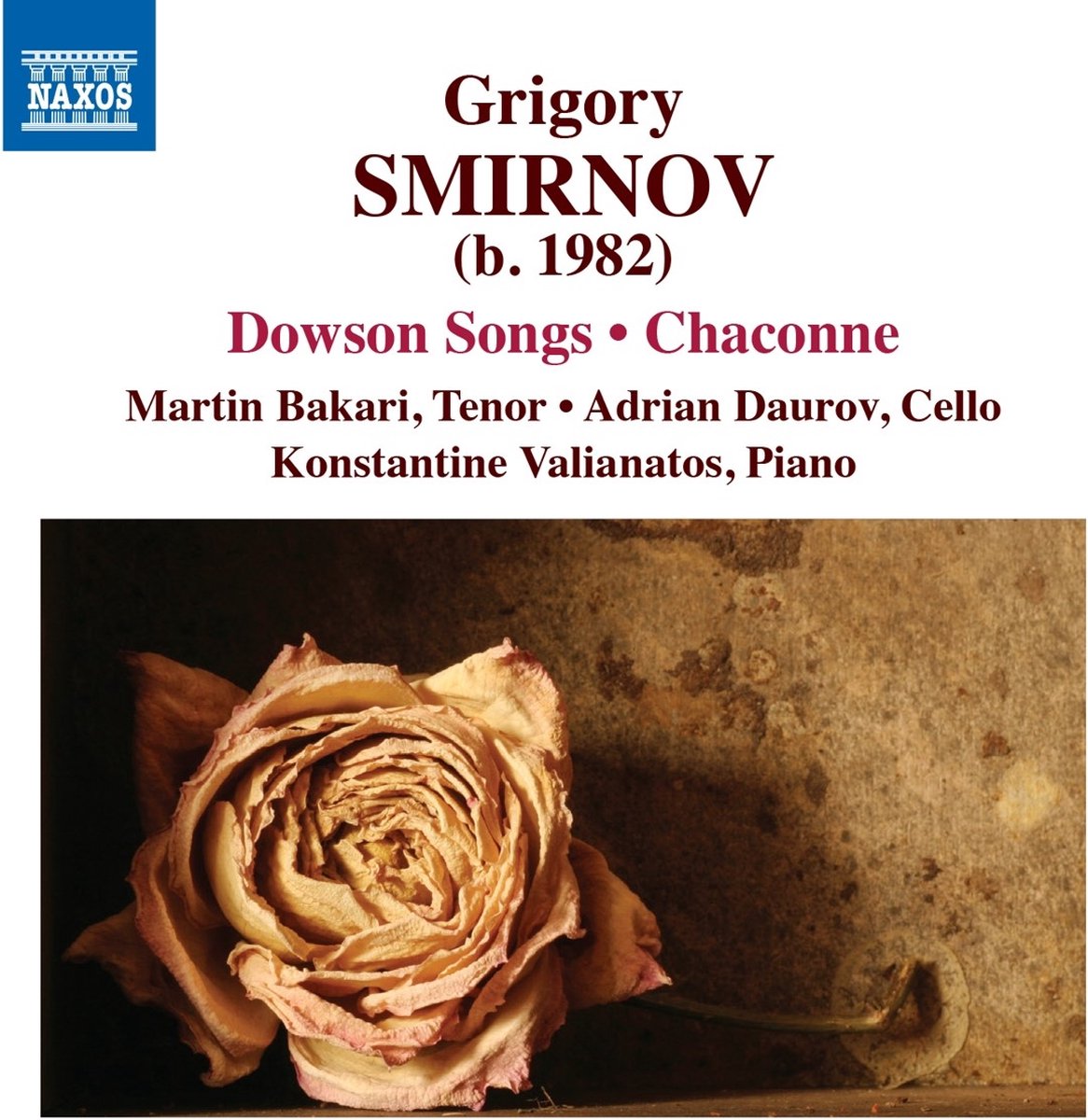 Konstantine Valianatos, Adrian Daurov, Martin Bakari - Dowson Songs - Chaconne (CD)