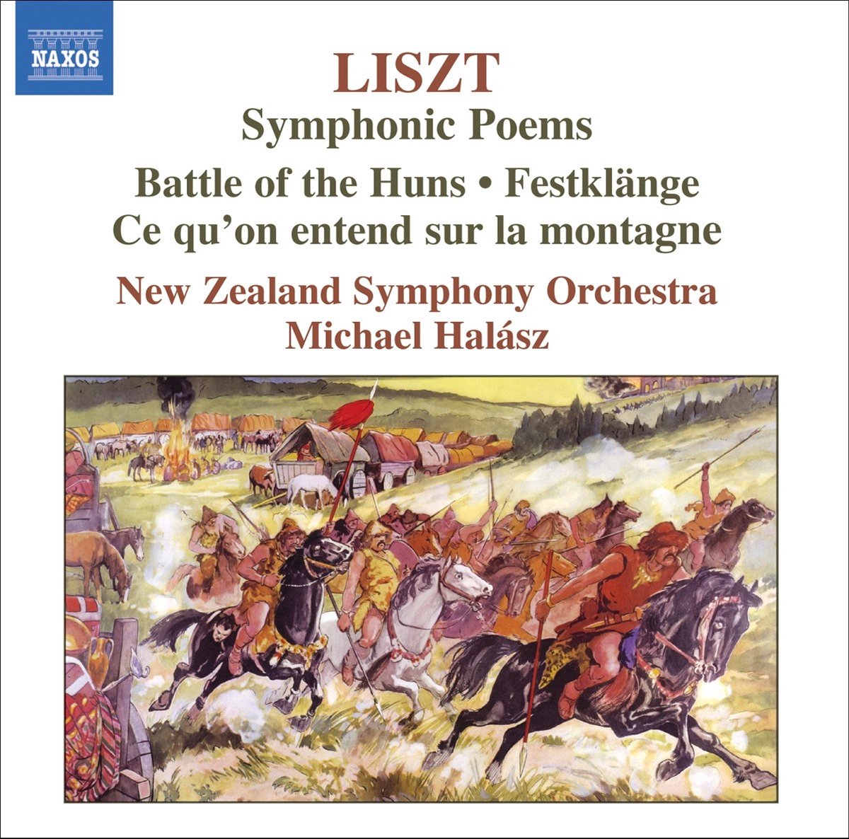 New Zealand Symphony Orchestra, Michael Halász - Liszt: Symphonic Poems Nos. 1, 7, 11 (CD)