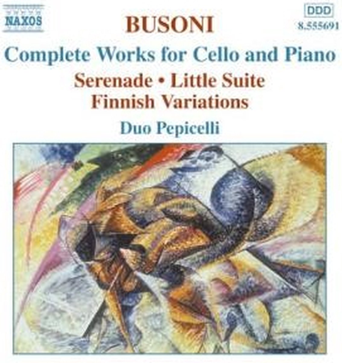 Duo Pepicelli - Respighi: Works For Cello And Piano (CD)