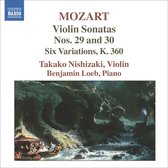 Takako Nishizaki & Benjamin Loeb - Mozart: Violin Sonatas Nos. 29 & 30 (CD)