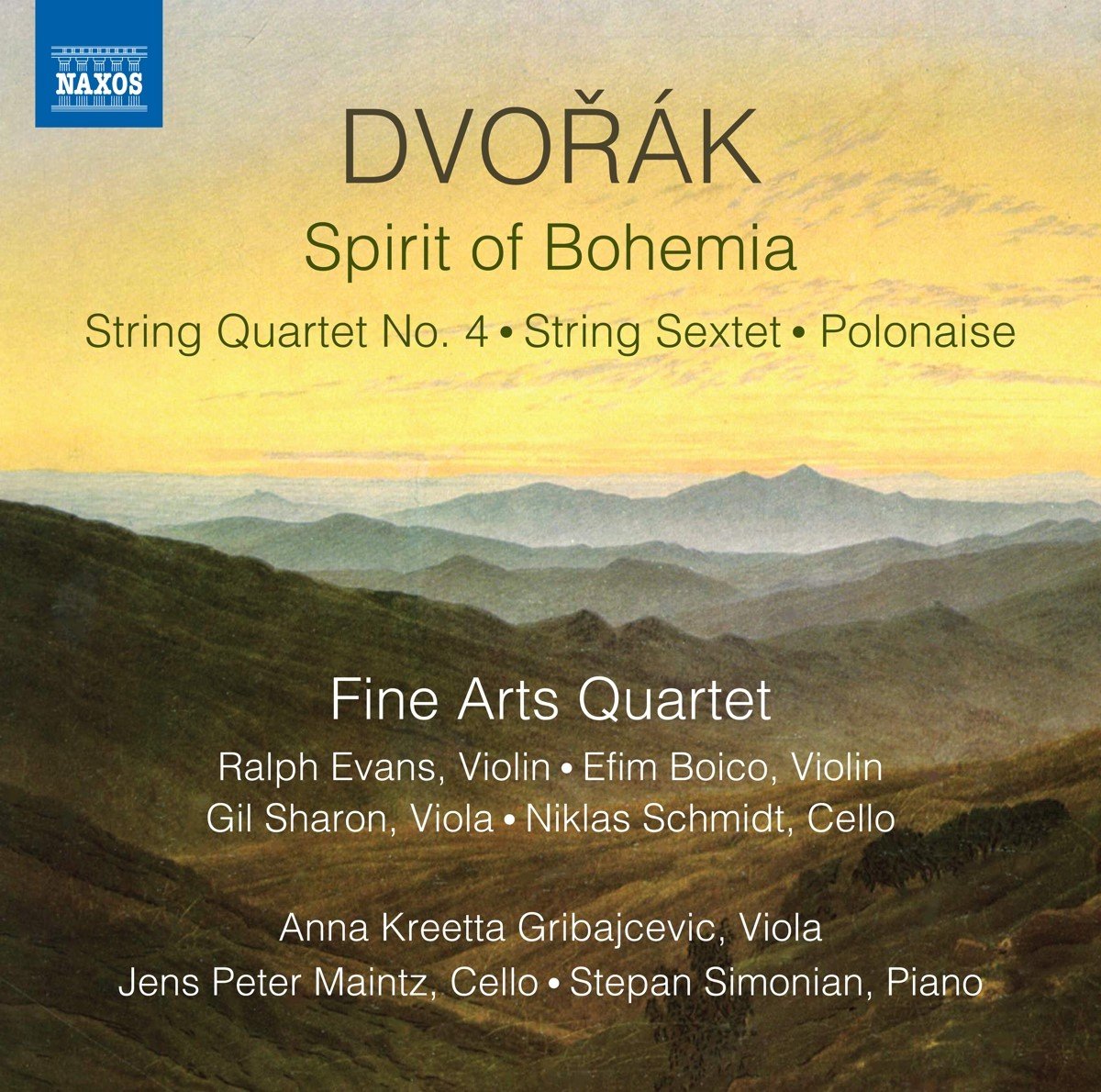 The Fine Arts Quartet - Dvořák: Spirit Of Bohemia | String Quartets 9 (CD)