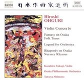 Kazuhiro Takagi, Osaka Philharmonic Orchestra, Tatsuya Shimono - Ohguri: Violin Concerto (CD)