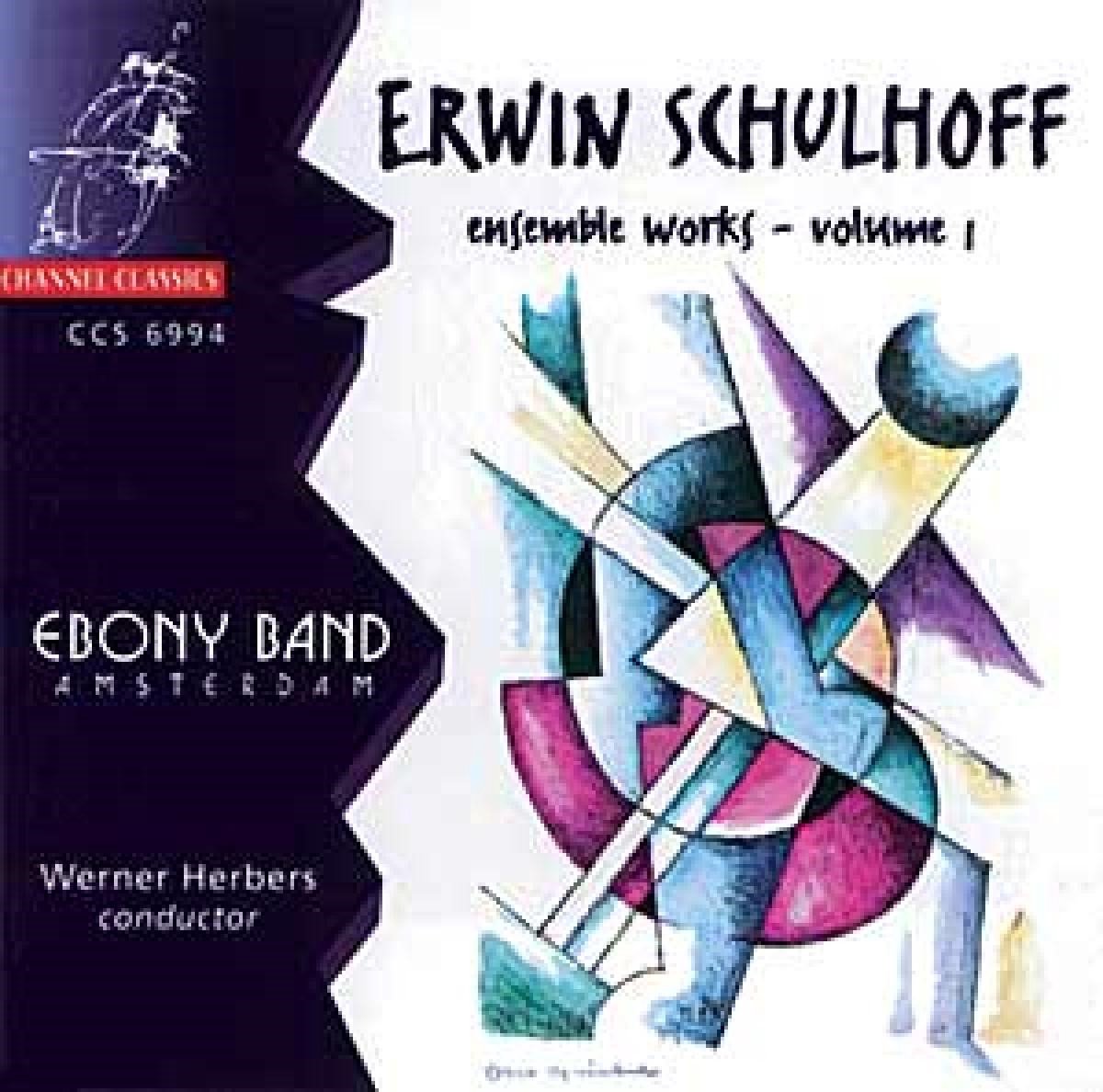 Ebony Band - Schulhoff: Ensembleworks Vol 1 (CD)