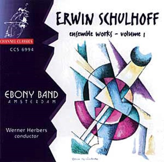 Ebony Band - Schulhoff: Ensembleworks Vol 1 (CD)