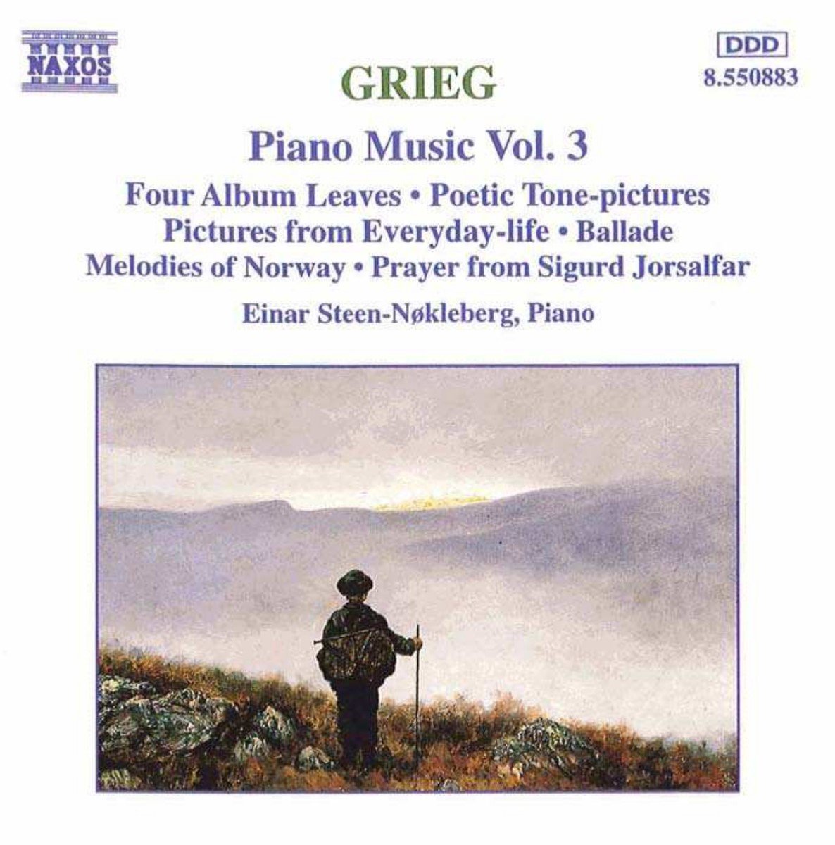 Einar Steen-Nokleberg - Grieg: Piano Music 3 (CD)