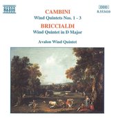 Avalon Wind Quintet - Cambini: Wind Quintets 1-3/Briccialdi: Wind Quintet in D Major (CD)
