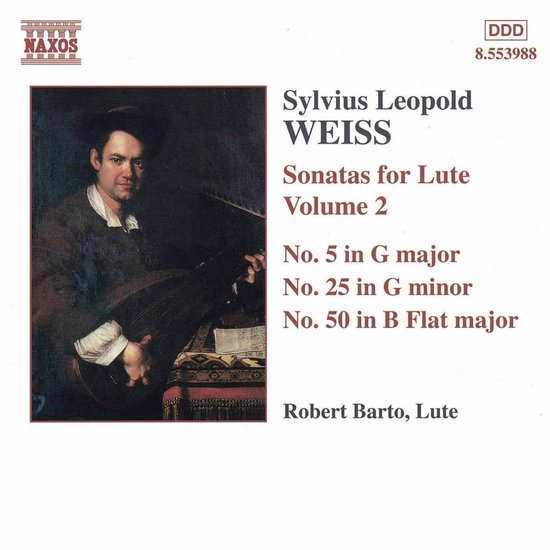 Roberto Barto - Weiss: Lute Sonatas 2 (CD)
