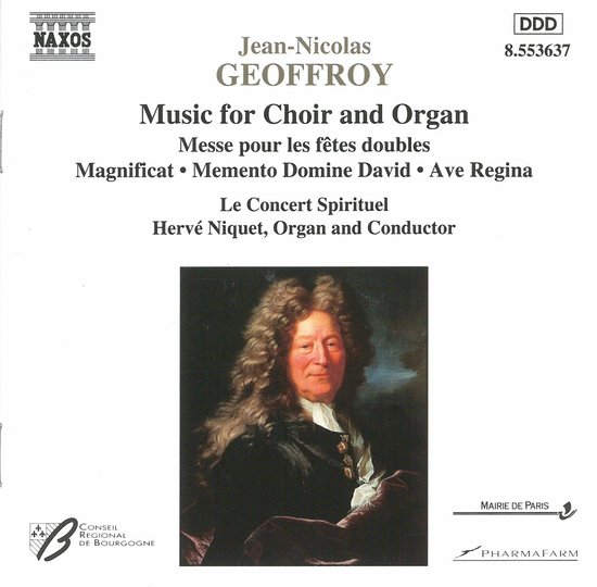 Le Concert Spirituel, Hervé Niquet - Geoffroy: Music For Choir & Organ (CD)