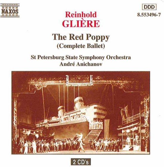 St. Petersburg State Symphony Orchestra, André Anichanov - Glière: The Red Poppy (2 CD)