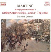 Martinu Quartet - String Quartets Volume 1 (CD)