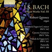 Robert Quinney - J.S. Bach Organ Works Vol.III (CD)