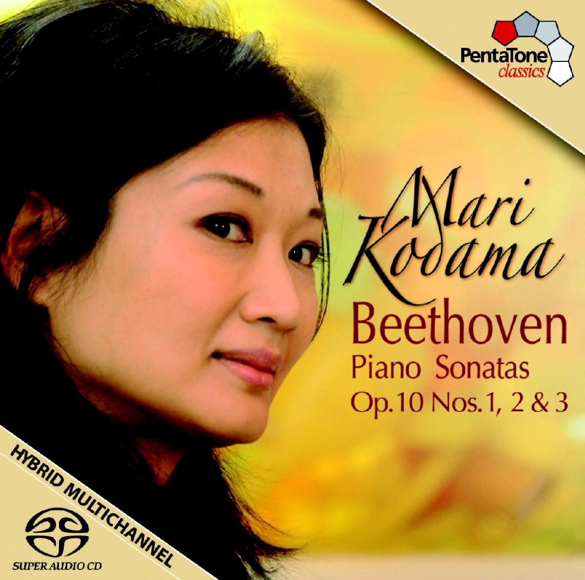 Mari Kodama - Beethoven: Piano Sonatas Op.10 Nos.1, 2 & 3 (SACD)