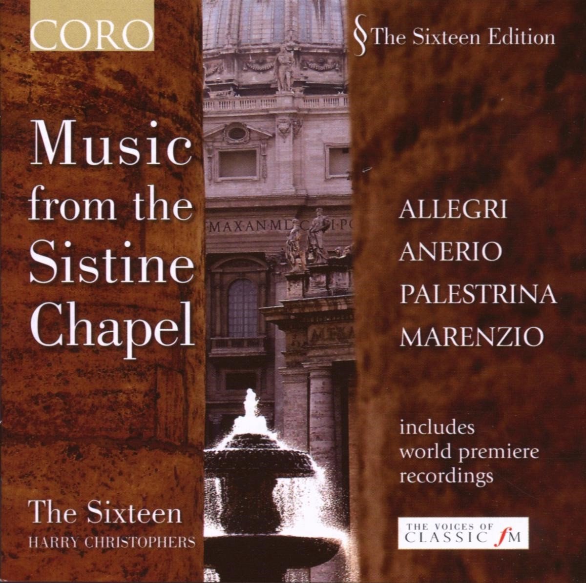 The Sixteen, Harry Christophers - Music From The Sistine Chapel (CD)