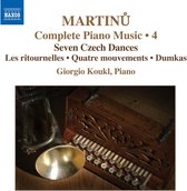 Martinu: Piano Music Vol. 4