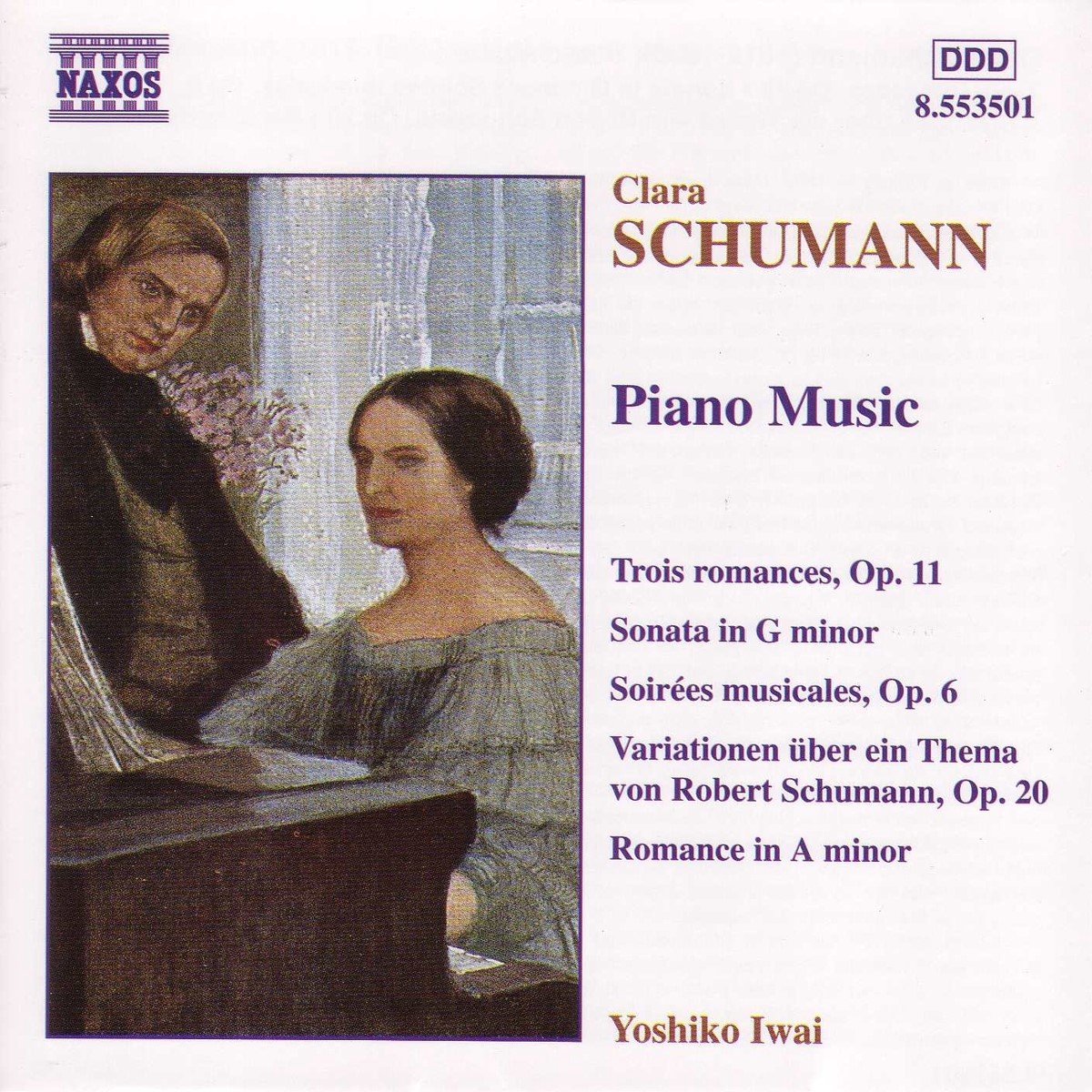 Yoshiko Iwai - Clara Schumann: Piano Music (CD)