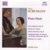 C. Schumann: Piano Music / Yoshiko Iwai