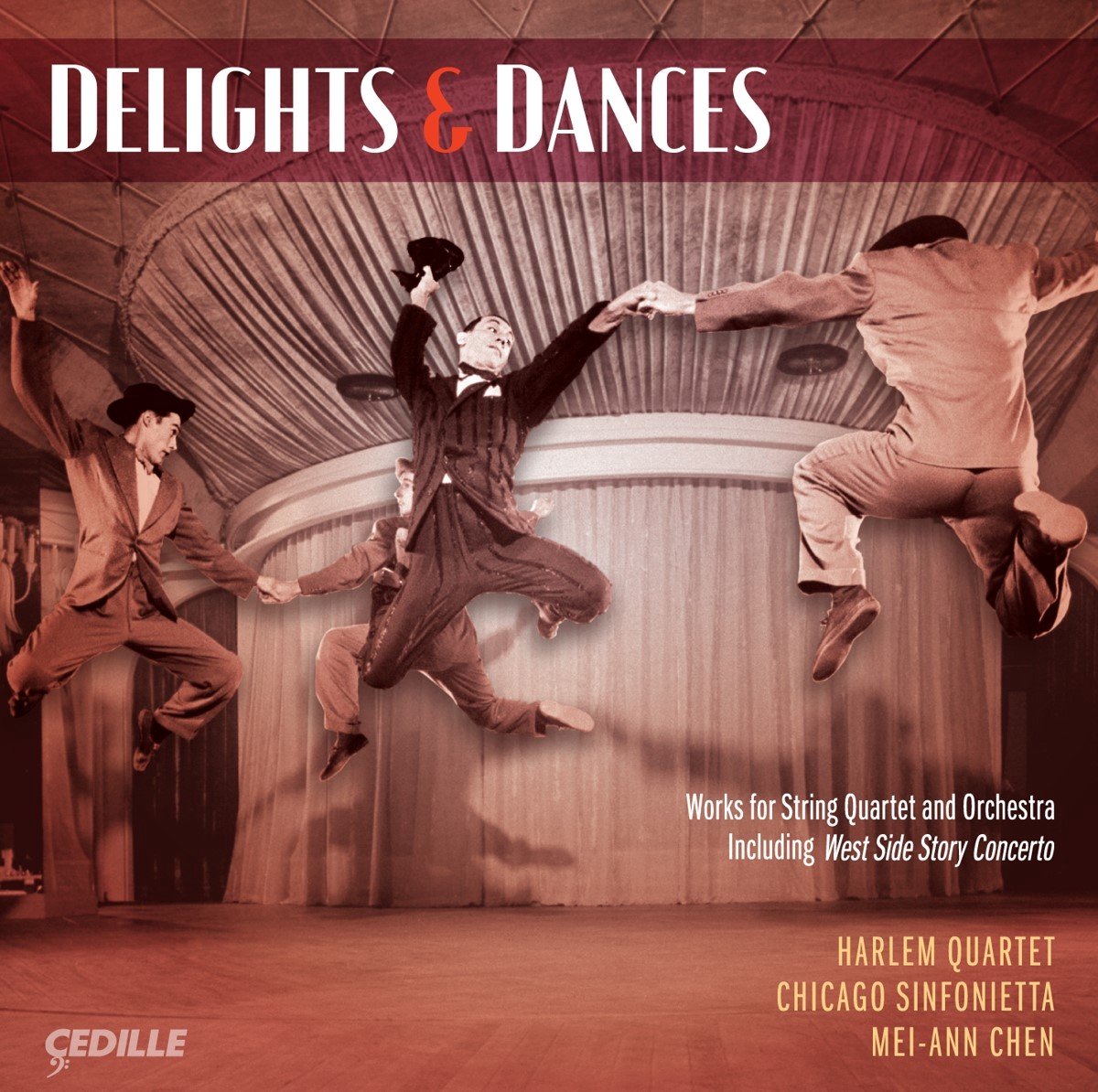 Harlem Quartet, Chicago Sinfonietta, Mei-Ann Chen - Delights & Dances (CD)