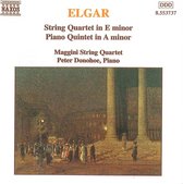 Elgar: String Quartet, Piano Quintet / Donohoe, Maggini