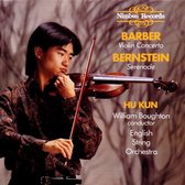 Hu Kun, English String Orchestra, William Boughton - Barber: Violin Concerto/Bernstein: Serenade (CD)