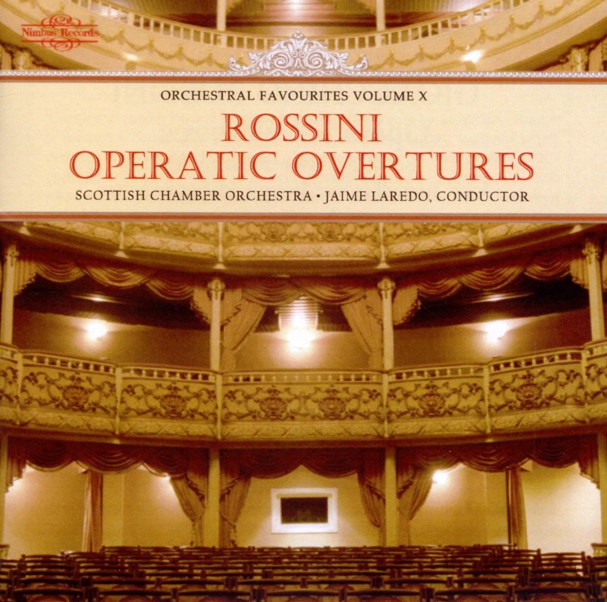 Scottish Chamber Orchestra, Jaime Laredo - Rossini: Operatic Overtures (CD)