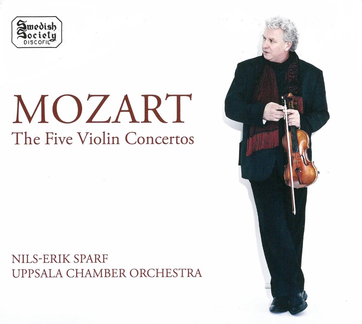 Nils-Erik Sparf, Uppsala Kammarorkester - Mozart: The Five Violine Consertos (2 CD)