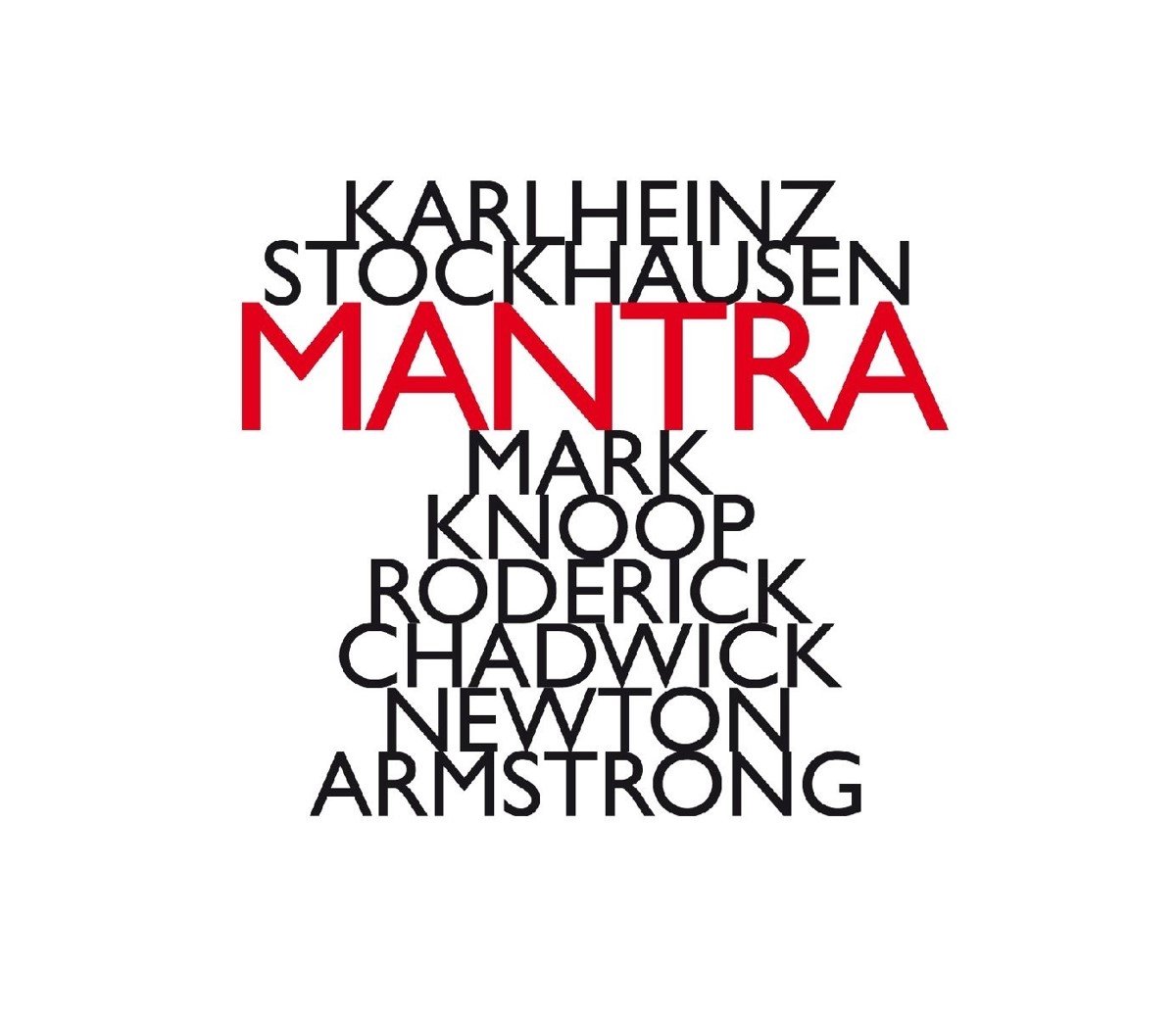 Mark Knoop, Roderick Chadwick, Newton Armstrong - Stockhausen: Mantra (CD)