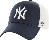 47 Brand MLB New York Yankees Branson Cap B-BRANS17CTP-NYD, Unisex, Marineblauw, Pet, maat: One size