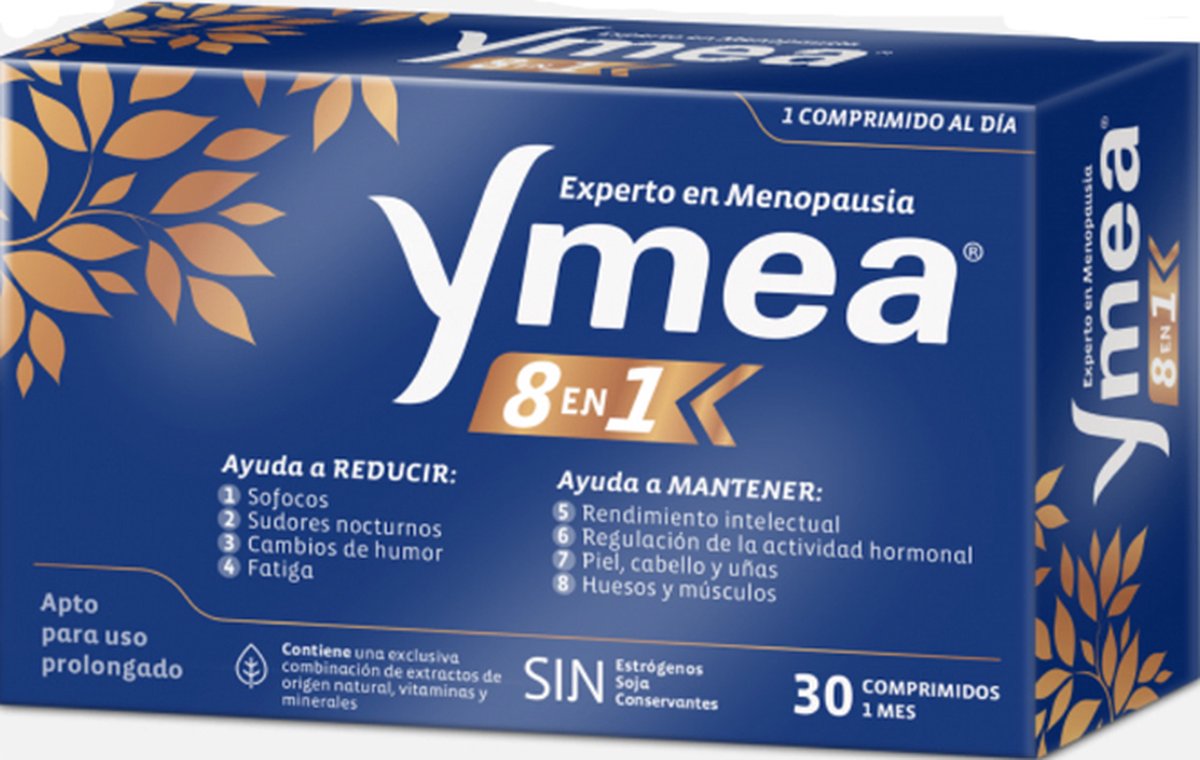 Ymea Ymea Menopausia 8 En 1 30 Comprimidos