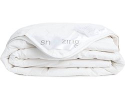 Snoozing Diamond Partnerdekbed - Tweepersoons - 200x220 cm - Wit