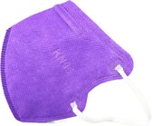 FFP2 - 10 Stuks - Kind FFP2 - Mondmasker FFP2 voor kinderen - Kindermondkapjes - ffp2 mondkapje kinderen - ffp2 kinderen - Paars