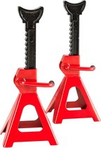 2 Lifting Ezels Tot 6000Kg Rood - Lift Voor Auto