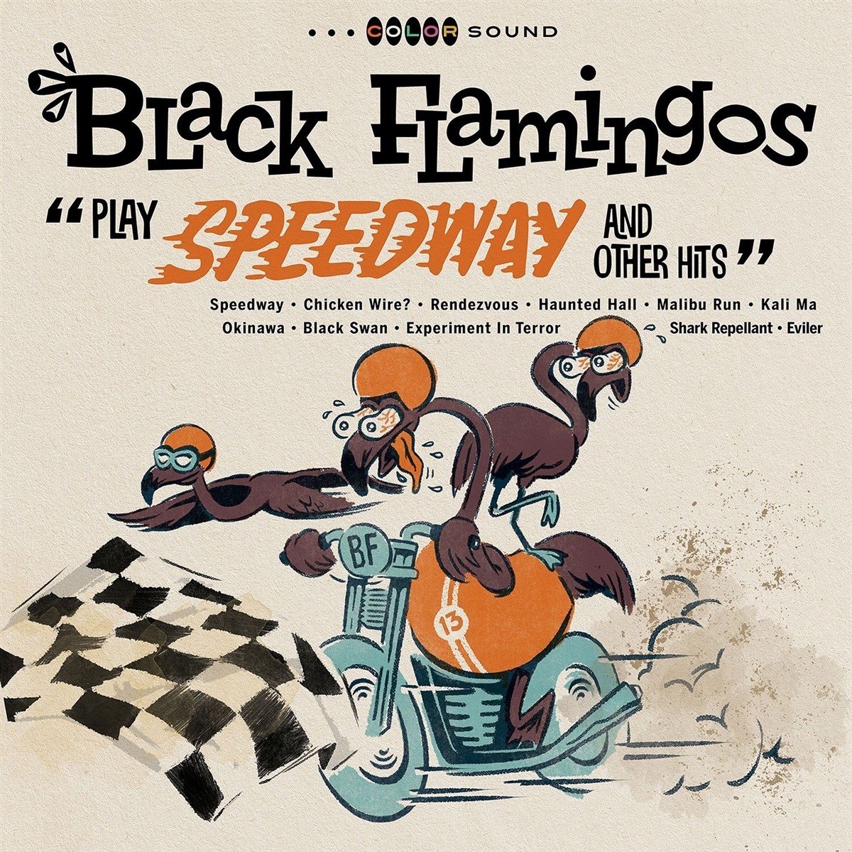 Black Flamingos - Play Speedway And Other Hits (LP) (Coloured Vinyl)