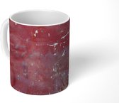 Mok - Metaal - Roest - Rood - 350 ML - Beker - Uitdeelcadeautjes