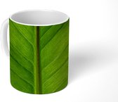 Mok - Bladeren - Structuur - Plant - 350 ML - Beker - Uitdeelcadeautjes