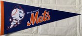 USArticlesEU - New York Mets - NY Mets - MLB - Vaantje - Baseball - Honkbal - Sportvaantje - Pennant - Wimpel - Vlag - 31 x 72 cm - The Amazin Mets