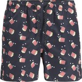 JACK&JONES PANTS STUDIO JPSTCRETE JJSWIM AKM FOOD Heren Zwembroek - Maat S