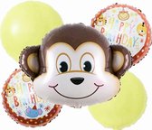 Aap happy birthday folie ballonnen set 5 delig