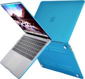 Macbook case - Macbook hoesje - Macbook NEW PRO 13.3 A1706/A1708/A1989/A2159/A2251/A2289 - Blauw