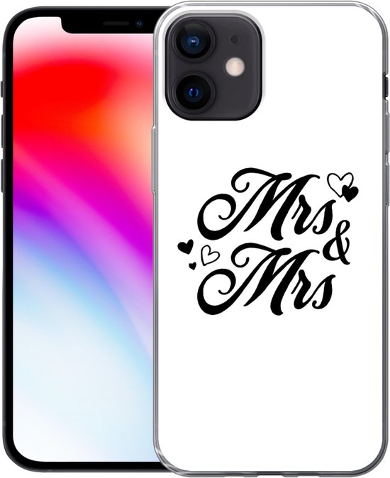 Coque iPhone 12 - Mariée - Mariage - Citation - Siliconen