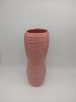 Vaas - Roze - 35 cm Hoog - Diameter ca 10 cm