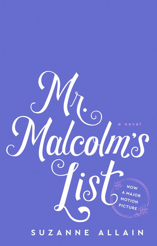 Mr. Malcolm's List (Movie TieIn), Suzanne Allain 9780593547564