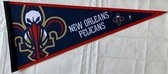 USArticlesEU - New Orleans Pelicans - NBA - Vaantje - Basketball - Sportvaantje - Pennant - Wimpel - Vlag - 31 x 72 cm