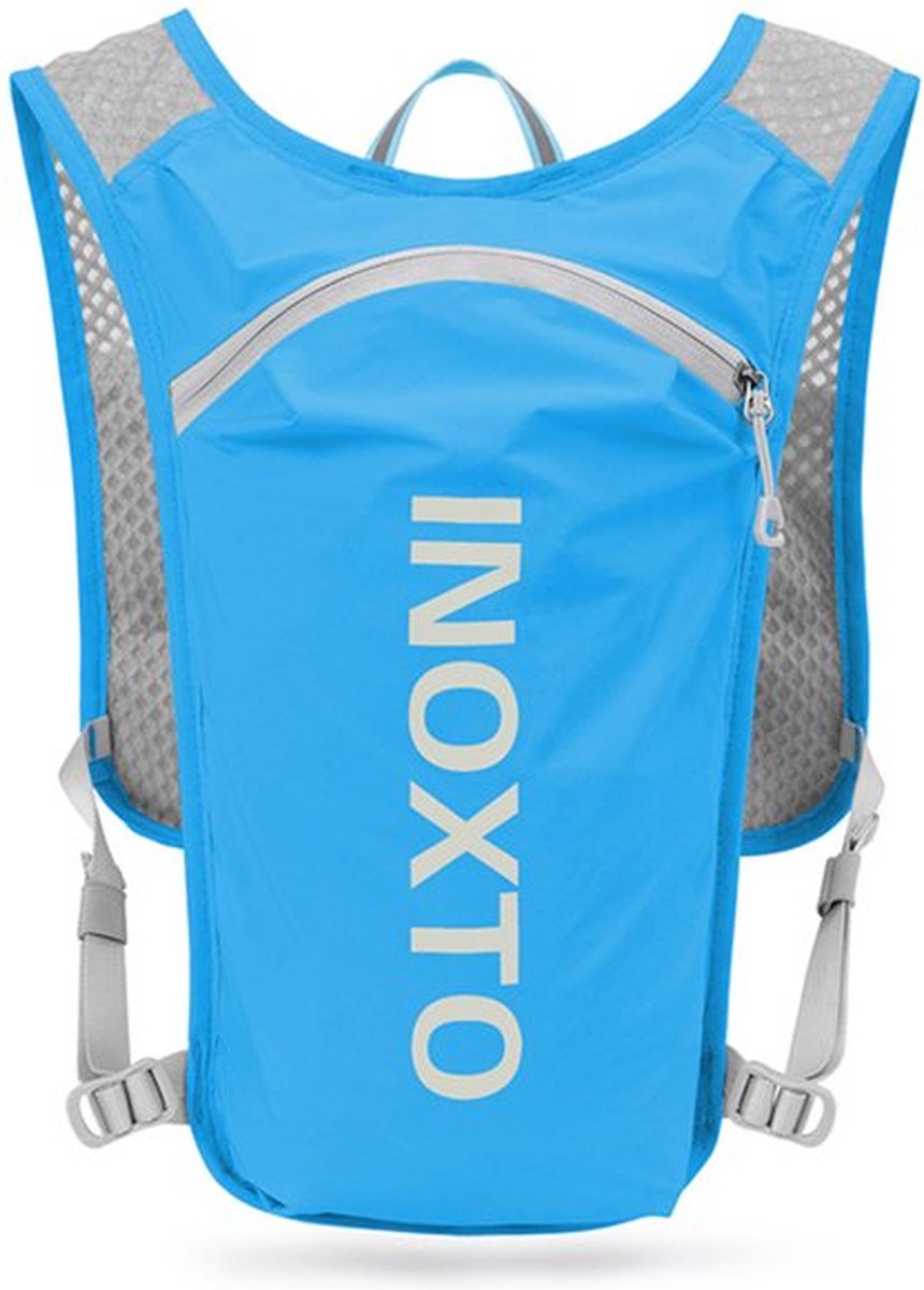 Bol.com Ultralichte Outdoor Backpack - Blauw- Sport Rugzak voor Fietsen, Hardlopen, Joggen aanbieding