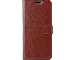 Samsung Galaxy J5 2017 Telefoonhoesje - Bookcase - Ruimte voor 3 pasjes - Kunstleer - SAFRANT1 - Donkerbruin