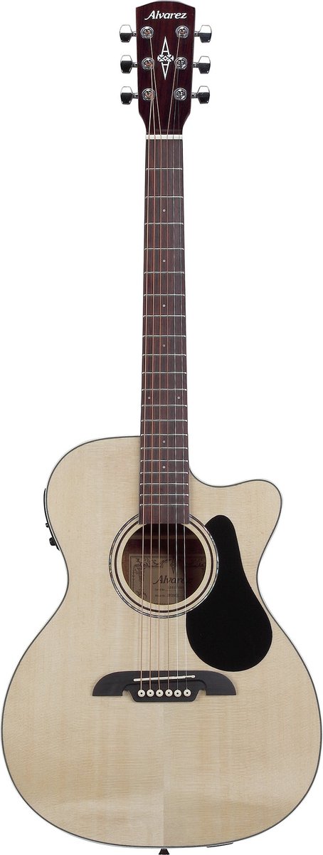 Alvarez RF26CE OM/Folk Semi Akoestische Gitaar Naturel