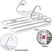 Luxe Broekhanger -Extra Stevige Metalen Broekhangers - 2 stuks Broek Hangers