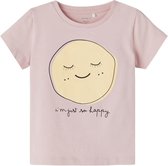 Name it Kinderkleding Meisjes Tshirt Korte Mouwen Tanna Roze